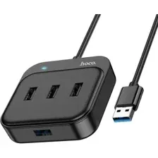 USB-хаб Hoco HB31 USB Type-A (1 x USB 3.2 Gen1/3 x USB 2.0, 0.2 м)