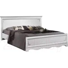 Двуспальная кровать Гомельдрев Лолита ГМ 8804В-03 180x200 Дуб (альпийский дуб)
