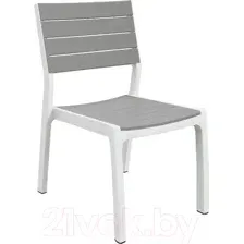 Стул Harmony Armchair белый/серый