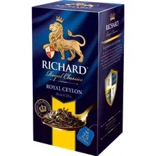 Черный чай Richard Royal Ceylon 25 шт