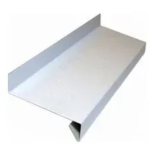 Отлив оконный 100х2100 мм, RAL9003 (белый), п/э