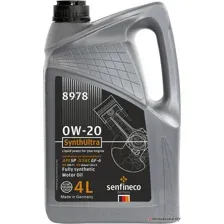 Моторное масло SENFINECO SynthUltra 0W20 SP GF-6A, 4л / 8978