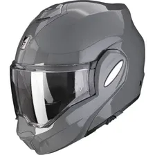 Мотошлем Scorpion Exo Exo-Tech Evo Solid (р. 2XL, серый)