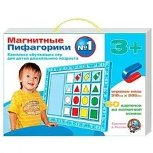 Развивающая игра Десятое королевство Магнитные Пифагорики 3+ № 1 01496
