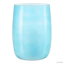 Ваза стеклянная Crystalex (18 см голубой)