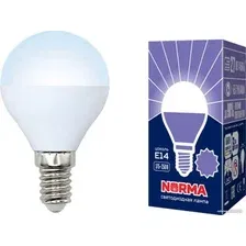 Светодиодная лампочка Volpe E14 7Вт G45 6500К Norma UL-00003818