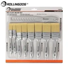 Набор кистей Rollingdog G100 20/20/30/30/40/40/50/50мм, синтетика, серия Standard, арт.10635