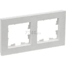 Рамка двухместная IEK Brite белый (BR-M22-51-K01)