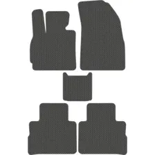 Комплект ковриков для авто Alicosta EXEED RX I (suv / SUV) 2022 - Н.В. (серый, ромб)