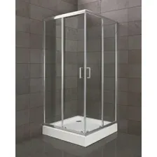 Душевой уголок BelBagno UNO-195-A-2-95-C-Cr (прозрачное стекло)