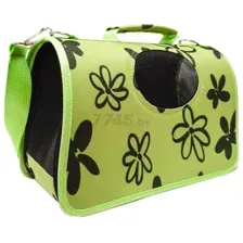 Сумка-переноска для животных FOR FRIENDS Flowers L 51x21x29 см (СП07-L)