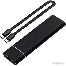 Бокс для накопителей M.2 USBTOP M.2 NVME - USB-C/USB-C (10 Гбит/с, черный)
