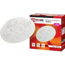 Светильник-тарелка In Home Deco 18 Вт 6500 К (бамбук)