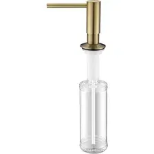 Дозатор для моющего средства Paulmark Decus D004-BR (бронзовый)