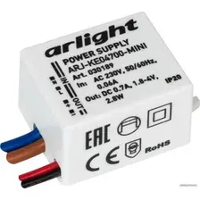 Блок питания Arlight ARJ-KE04700-MINI 030189