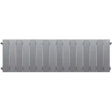 Радиатор биметаллический Royal Thermo PianoForte 300 Silver Satin (16 секций)