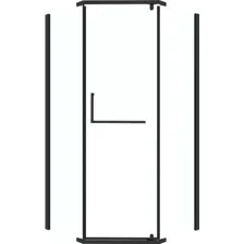 Душевой уголок Grossman Pragma 90x90x195 302.K33.03.9090.21.00 (черный матовый/прозрачное стекло)