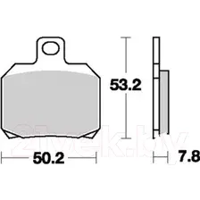 Тормозные колодки TRW MCB700SH