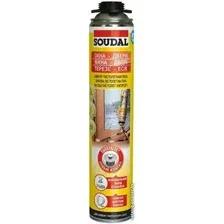 Монтажная пена Soudal Окна-Двери пистолетная (750 мл)