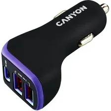 Автомобильное зарядное устройство Canyon CNE-CCA08PU