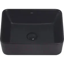 Умывальник Abber Rechteck AC2213MB (черный матовый)