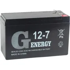 Аккумуляторная батарея G-ENERGY 12-7 F1 (7746)