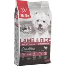 Сухой корм для собак Blitz Pets Sensitive Adult Small Breeds Lamb & Rice / 4205 (500г)