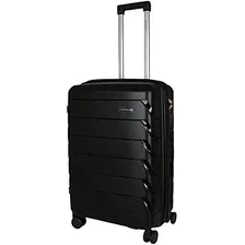 Чемодан-спиннер Eurobags PP-N86 M (черный)