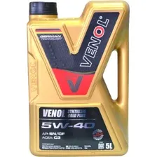 Моторное масло Venol Synthesis Gold Plus SN CF 5W-40 5л