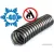 Металлорукав ЗЭТА МРПИ НГ 20 zeta43035 (20 м, черный)