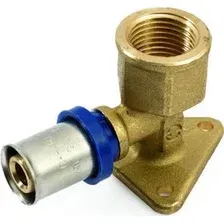 Фитинг General Fittings Пресс отвод с креплением 20х1/2" H=49 5T0023H042020T
