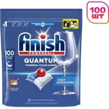 Капсулы для посудомоечных машин Finish Powerball Quantum AIO (100шт)