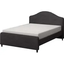 Кровать Sonit Dana 160x200 шенилл Eclipse (07 светло-серый)