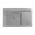 Кухонная мойка Astir Decor Satin C78x51L (с сифоном, дозатором и коландером)