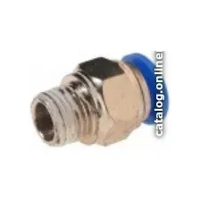 Фитинг RockForce Фитинг для пласт. трубок 10 мм с нар. резьбой 1/2 RF-SPC10-04
