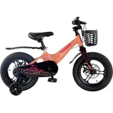 Детский велосипед Maxiscoo Jazz Pro 14 2025 MSC-J1441P (пудра)