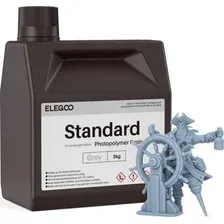 Фотополимер Elegoo Standard 2кг (серый)