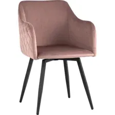 Стул Stool Group Ника MC66-5F KD HLR-44 (велюр пыльно-розовый)