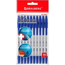 Набор шариковых ручек BRAUBERG Ultra 143570 (10 шт.)