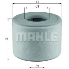 Воздушный фильтр Mahle Knecht LX26072