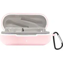 Чехол для наушников Bingo Silicone для Huawei FreeBuds 3i/Honor Flypods 3 (розовый)