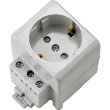 Розетка Bylectrica РР16-9126 (серый)