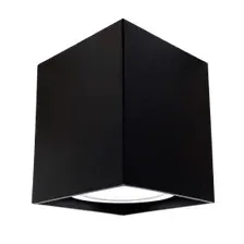 Светильник накладной под лампу GU10 TRUENERGY Modern квадрат черный (21350)