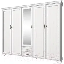 Шкаф распашной Anrex Tiffany 5DG2S Z (вудлайн кремовый)