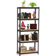 Стеллаж металлический MZ-Profil 180x75x35x5 (RAL9011)