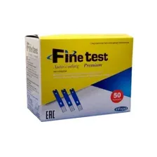 Тест-полоски для глюкометра Infopia Finetest Auto-Coding Premium (50шт)