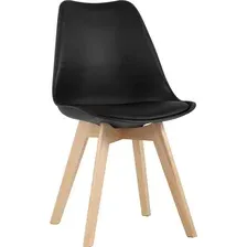 Стул Stool Group Frankfurt New Y863 (черный/деревянные ножки)