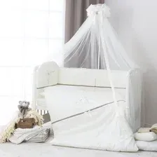 Детский комплект постельного белья Perina Le petit bebe ПБ-01.5 6 предметов (молочно-кофейный)