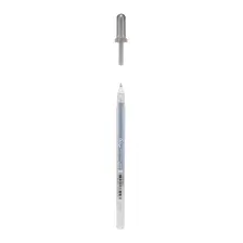 Ручка гелевая Sakura Pen Gelly Roll Glaze XPGB844 (серебристый)