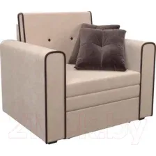 Кресло-кровать Mebel-Ars Санта (кордрой бежевый)